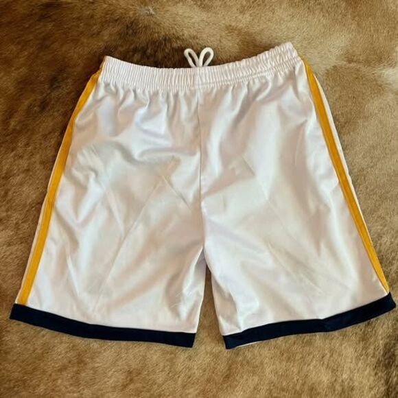 Adidas Boys Large Real Madrid Ronaldo MBappe Soccer Shorts Jersey Shirt - Picture 2 of 2